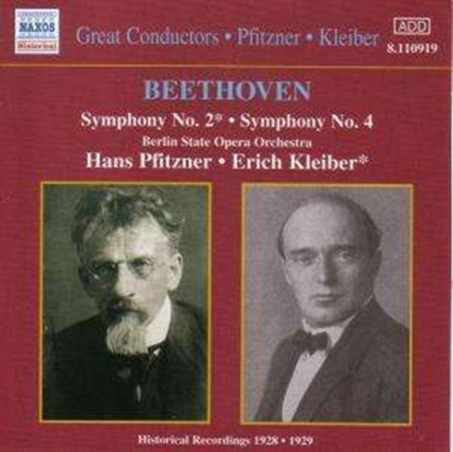 Symphonies Nos. 2 and 4 (Berlin State Op Or, Kleiber)