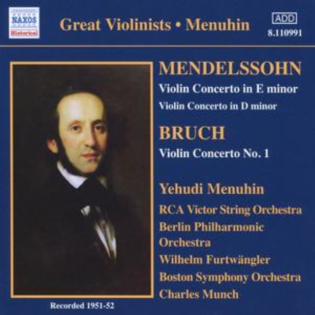 Violin Concerto in E Minor/violin Concerto No. 1 (Menuhin)