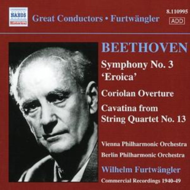 Symphony No. 3 'Eroica', Coriolan Overture (Furtwangler)