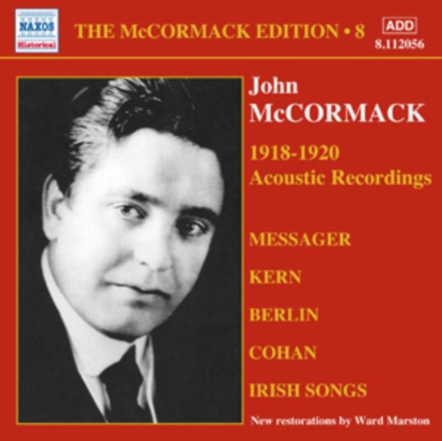John McCormack, 1918-1920