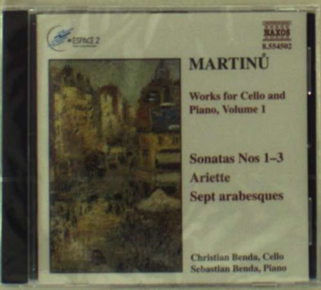 Martinu: Works for Cello and Piano