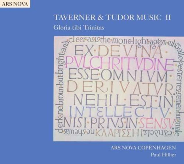 Taverner and Tudor Music Ii (Hillier, Ars Nova Copenhagen)