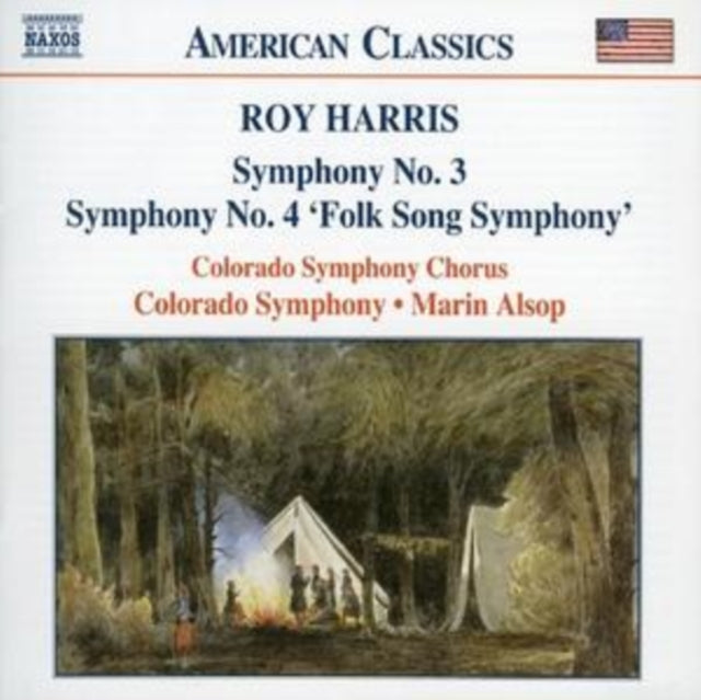 Symphonies Nos. 3 and 4 'Folk Song Symphony' (Alsop)