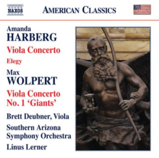 Amanda Harberg: Viola Concerto/Elegy/Max Wolpert: Viola Concerto
