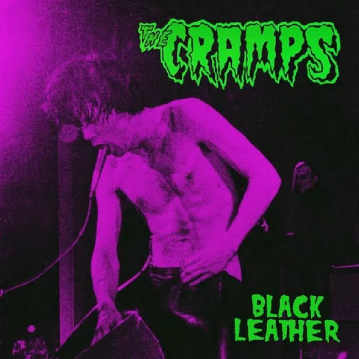 Black leather