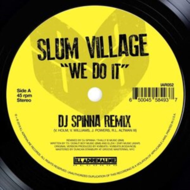 We Do It (DJ Spinna Remix)/We Do It (Jazz Spastiks Remix)