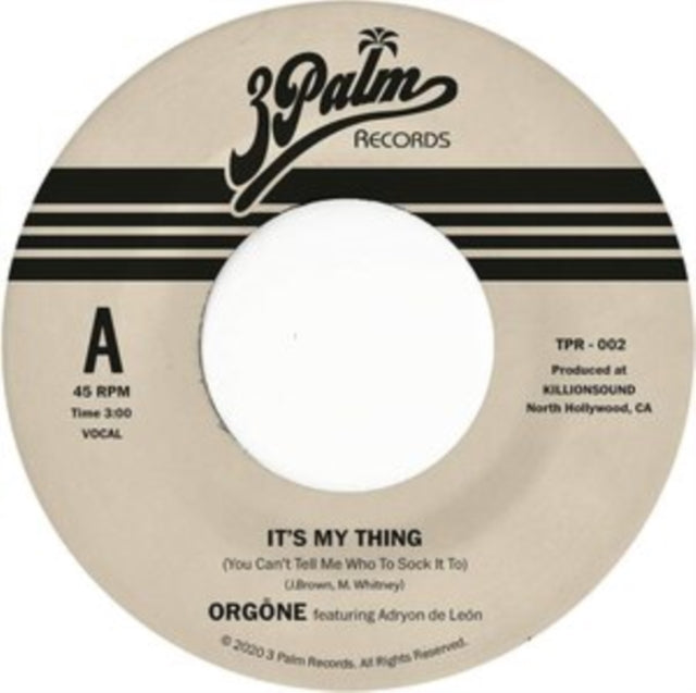 It's My Thing (You Can't Tell Me Who to Sock It To)