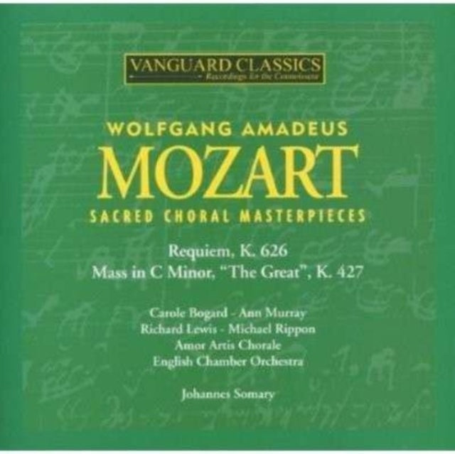Wolfgang Amadeus Mozart: Sacred Choral Masterpieces