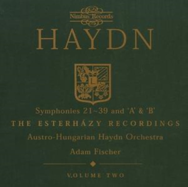 Haydn: Symphonies 21-39 and a and B