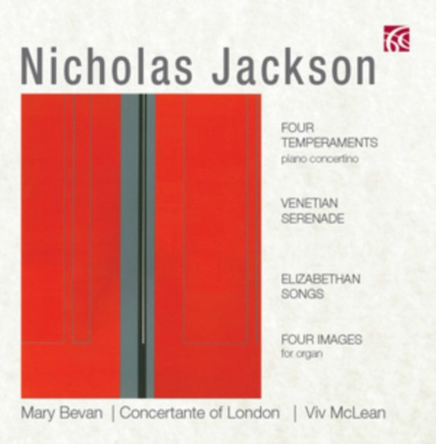 Nicholas Jackson: Four Temperaments/Venetian Serenade/...