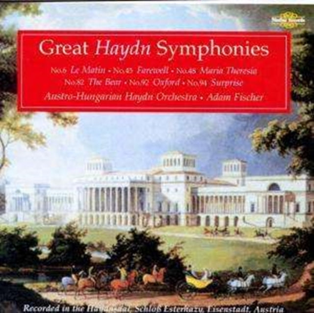 Great Haydn Symphonies (Austro-hung Haydn Orch, Fischer)