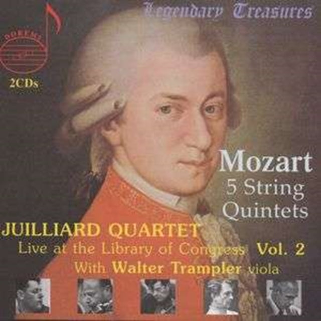 5 String Quintets (Juilliard Quartet, Trampler)