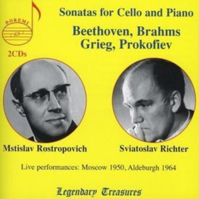 Sonatas for Cello and Piano (Richter)
