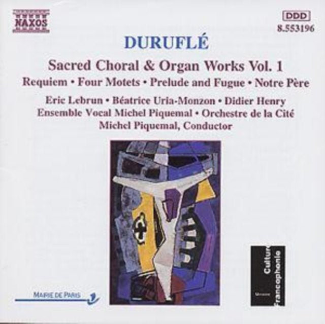 Sacred choral & Organ Works Vol.1