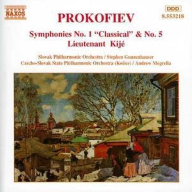 Prokofiev/sym 1 and 5/lieutenant Kije