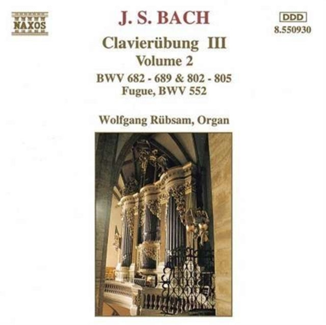Clavierubung Iii Volume 2 (Ruebsam)