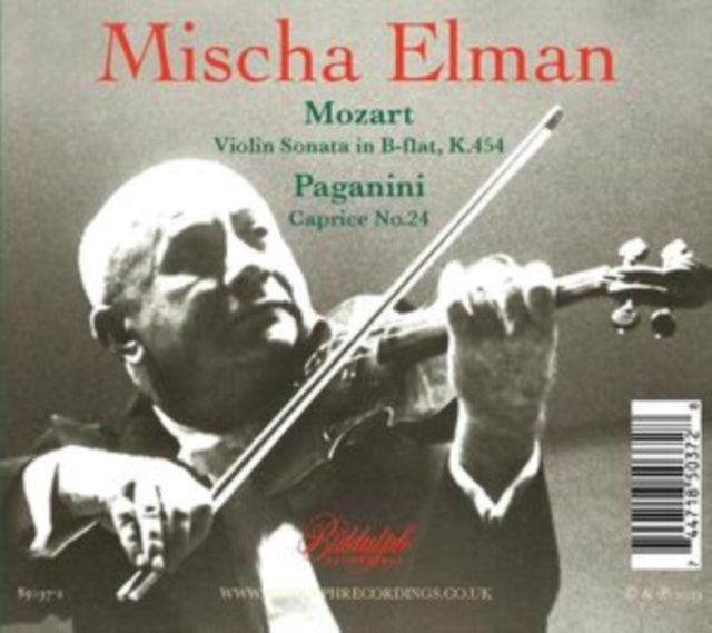 Mozart: Violin Sonata in B-flat, K454/Paganini: Caprice No. 24