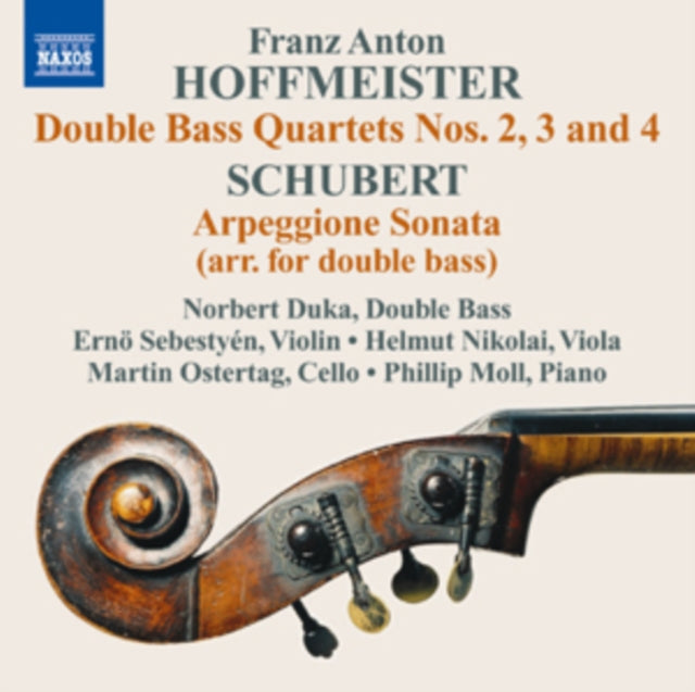 Hoffmeister: Double Bass Quartets Nos. 2, 3 and 4/...