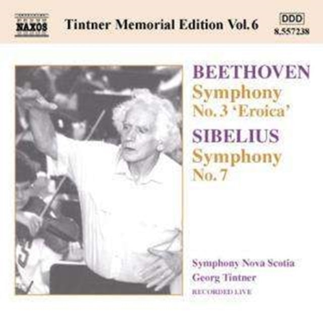 Beethoven: Symphony No. 3, 'Eroica'/Sibelius: Symphony No. 7
