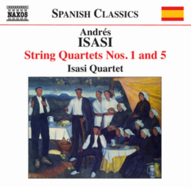 Andres Isasi: String Quartets Nos. 1 and 5
