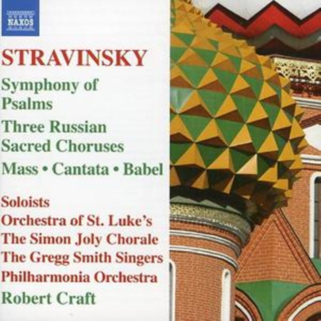 Three Russian Sacred Choruses (Craft, Po)