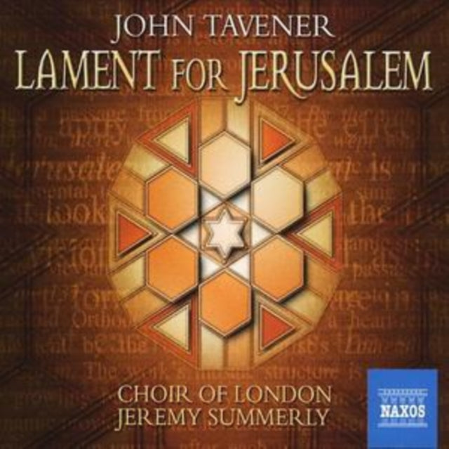 Lament for Jerusalem (Summerly, Choir and Orch. Of London)