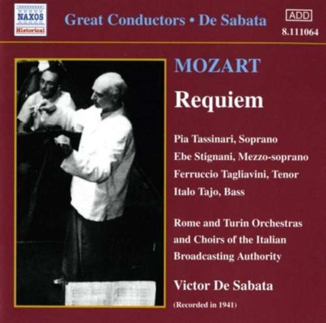Requiem (Tassinari, Tagliavini, De Sabata)