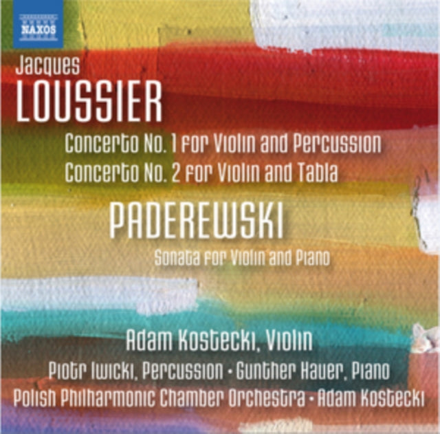 Jacques Loussier: Concerto No. 1 for Violin and Percussion/...