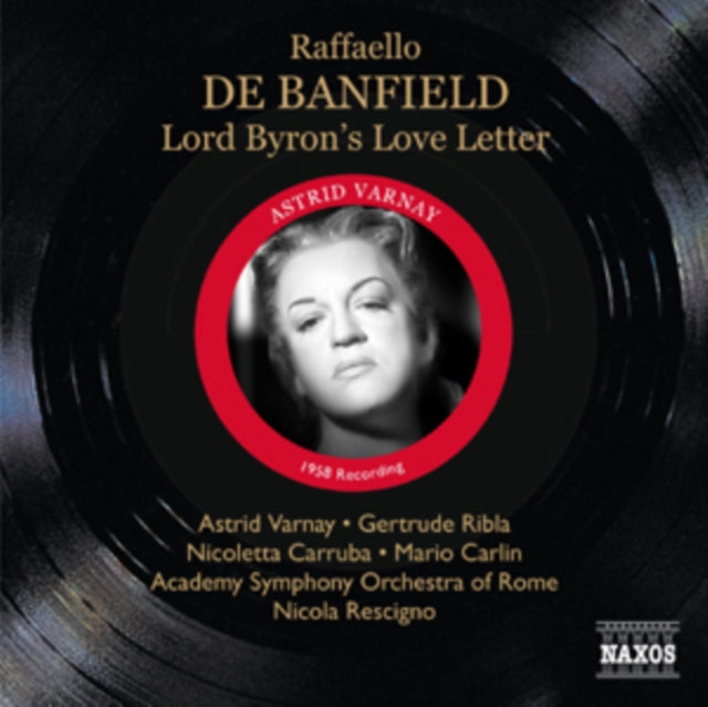 Raffaello De Banfield: Lord Byron's Love Letter