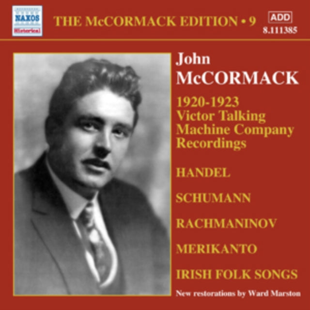 John McCormack: Handel/Schumann/Rachmaninov/Merikanto/...