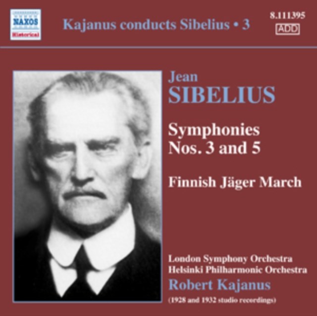 Jean Sibelius: Symphonies Nos. 3 and 5/Finnish Jäger March