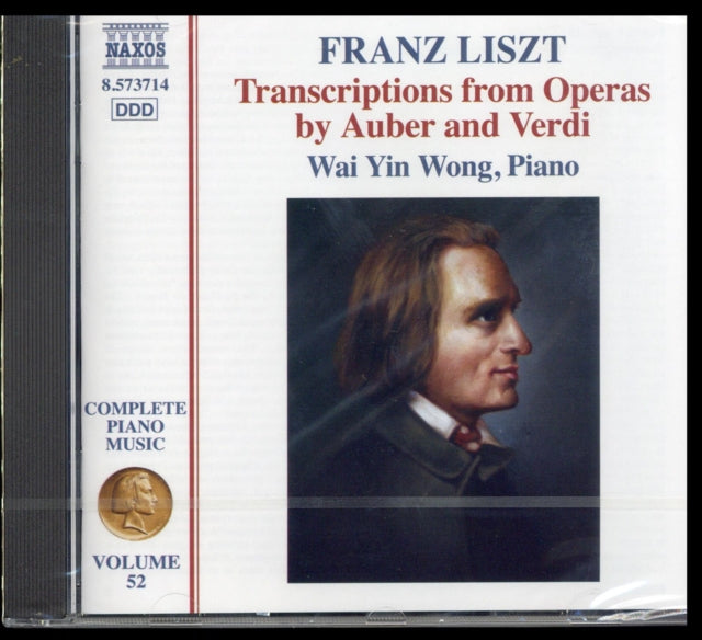 Franz Liszt: Transcriptions from Operas By Auber and Verdi