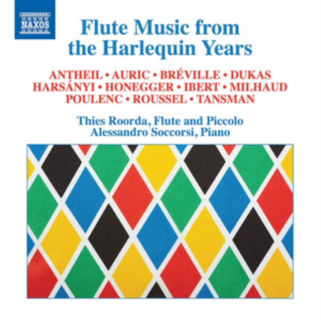 Thies Roorda/Alessandro Soccorsi: Flute Music from the Harlequin