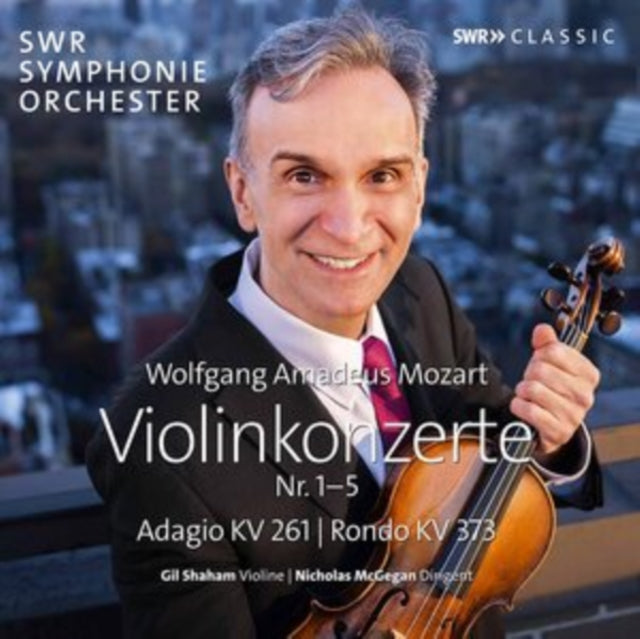 Wolfgang Amadeus Mozart: Violinkonzerte Nr. 1-5/Adagio KV 261/...