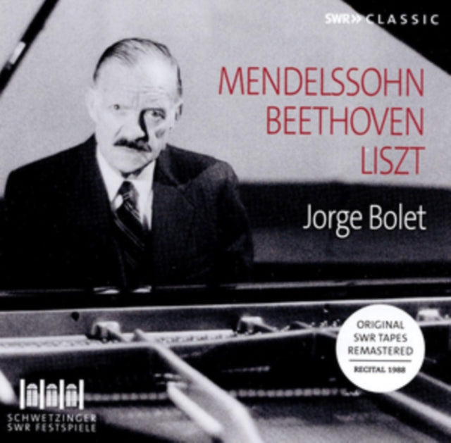 Jorge Bolet: Mendelssohn/Beethoven/Liszt
