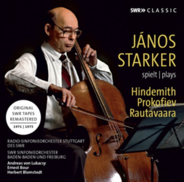 János Starker Plays Hindemith, Prokofiev, Rautavaara
