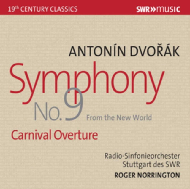 Antonin Dvorák: Symphony No. 9 'From the New World'/Carnival...