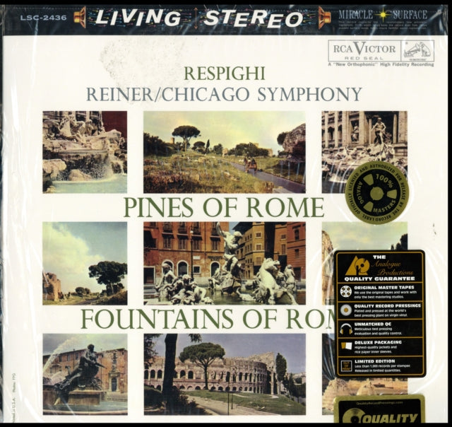 Respighi: Pines of Rome/Fountains of Rome