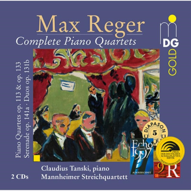 Max Reger: Complete Piano Quartets