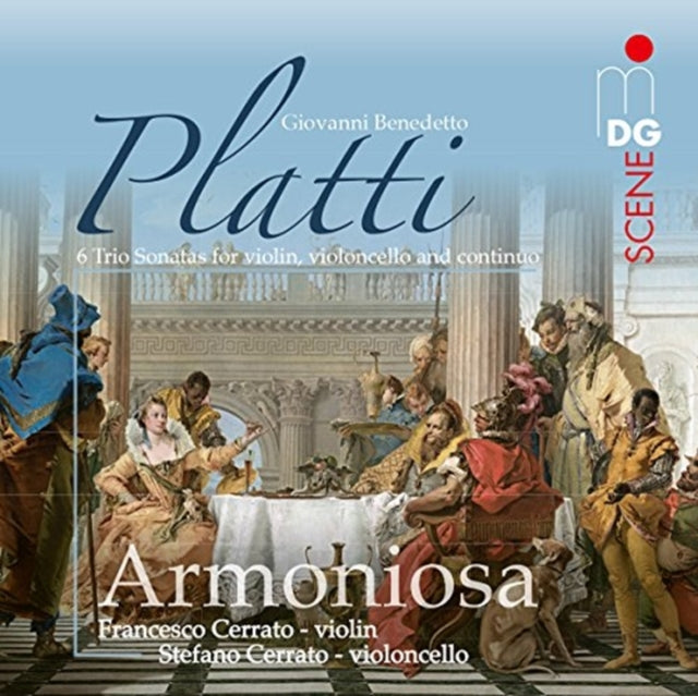 Platti: 6 Trio Sonatas for Violin, Violoncello and Continuo