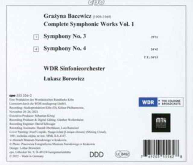 Grazyna Bacewicz: Complete Symphonic Works