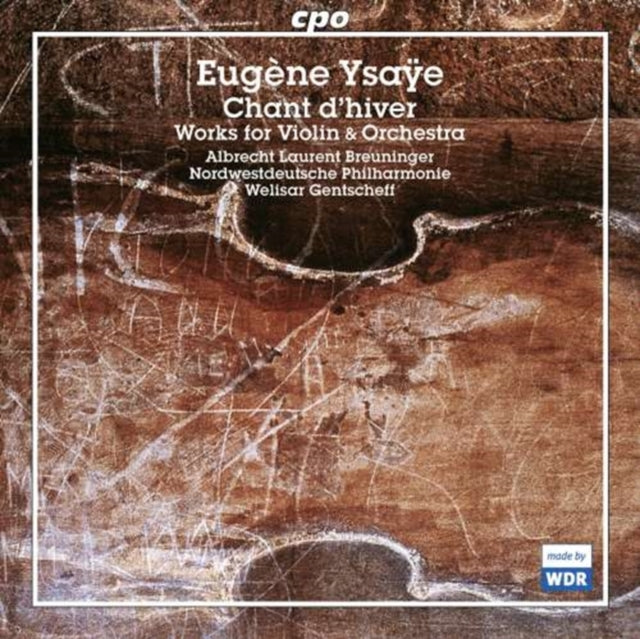 Chant D'hiver: Works for Violin and Orchestra (Gentscheff)