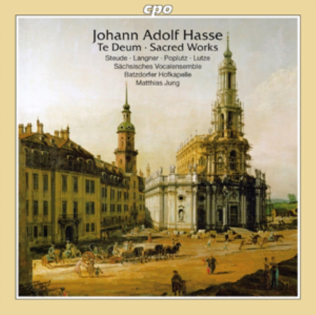 Johann Adolf Hasse: Te Deum/Sacred Works