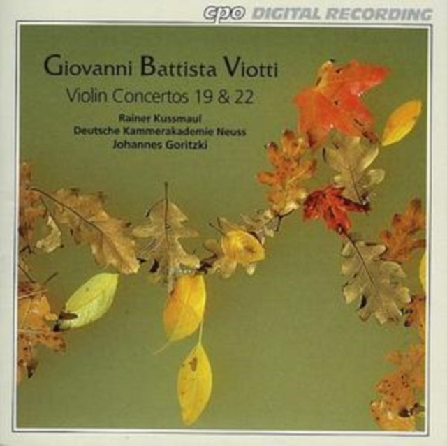 Violin Concerto (Goritzki, Deutsche Kammerakademie Neuss)