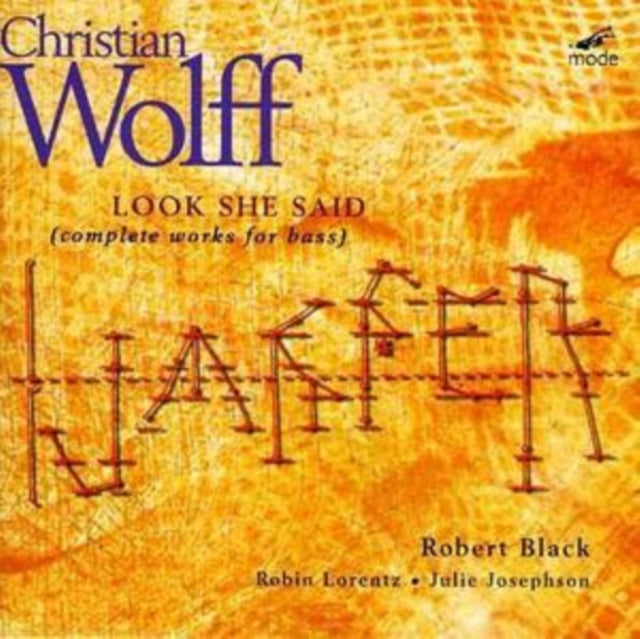 Look She Said : Complete Works for Bass (Black)
