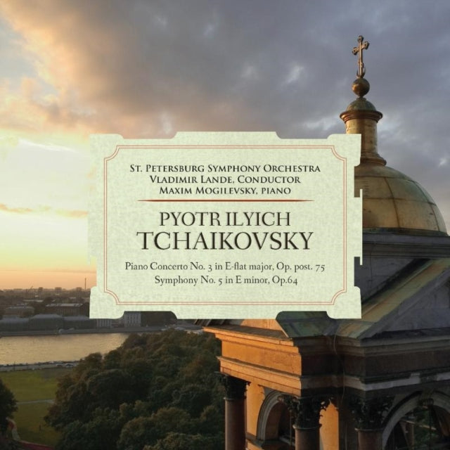 Pyotr Il'yich Tchaikosky: Piano Concerto No. 3 in E Flat Major/..