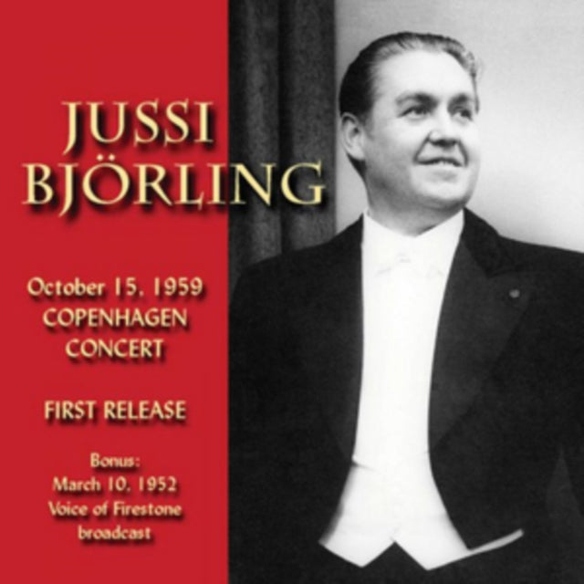 Jussi Björling: October 15, 1959 - Copenhagen Concert
