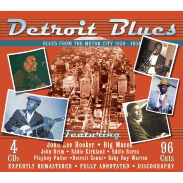 Detroit Blues: Blues from the Motor City 1938 - 1954