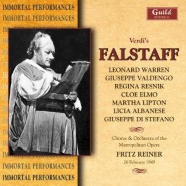 Falstaff (Reiner, Warren, Valdengo, Resnik)