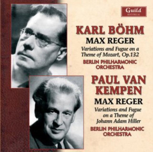 Max Reger: Variations and Fugue On a Theme of Mozart/...